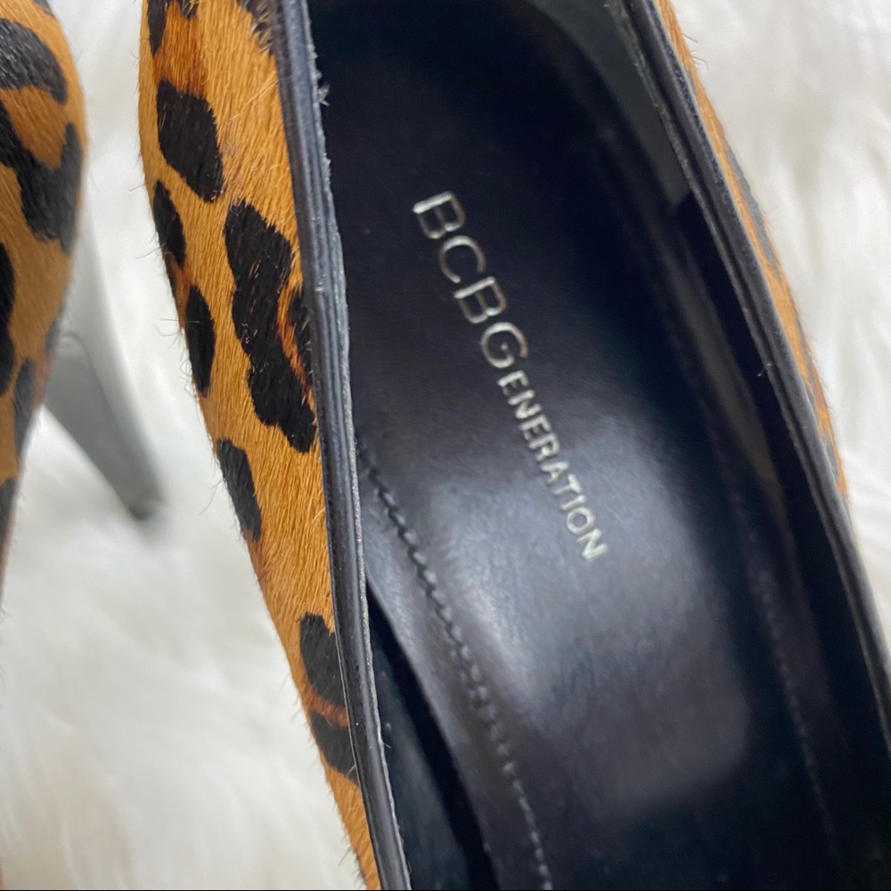 BCBG Generation Leopard Print Brady Pups Calf - Picture 5 of 7
